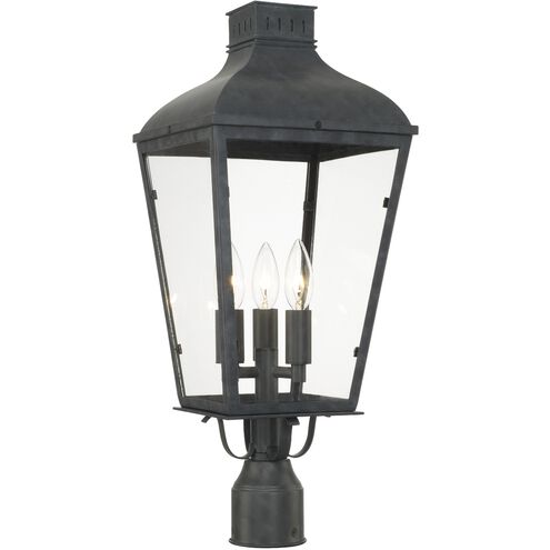Dumont 3 Light 23 inch Graphite Post