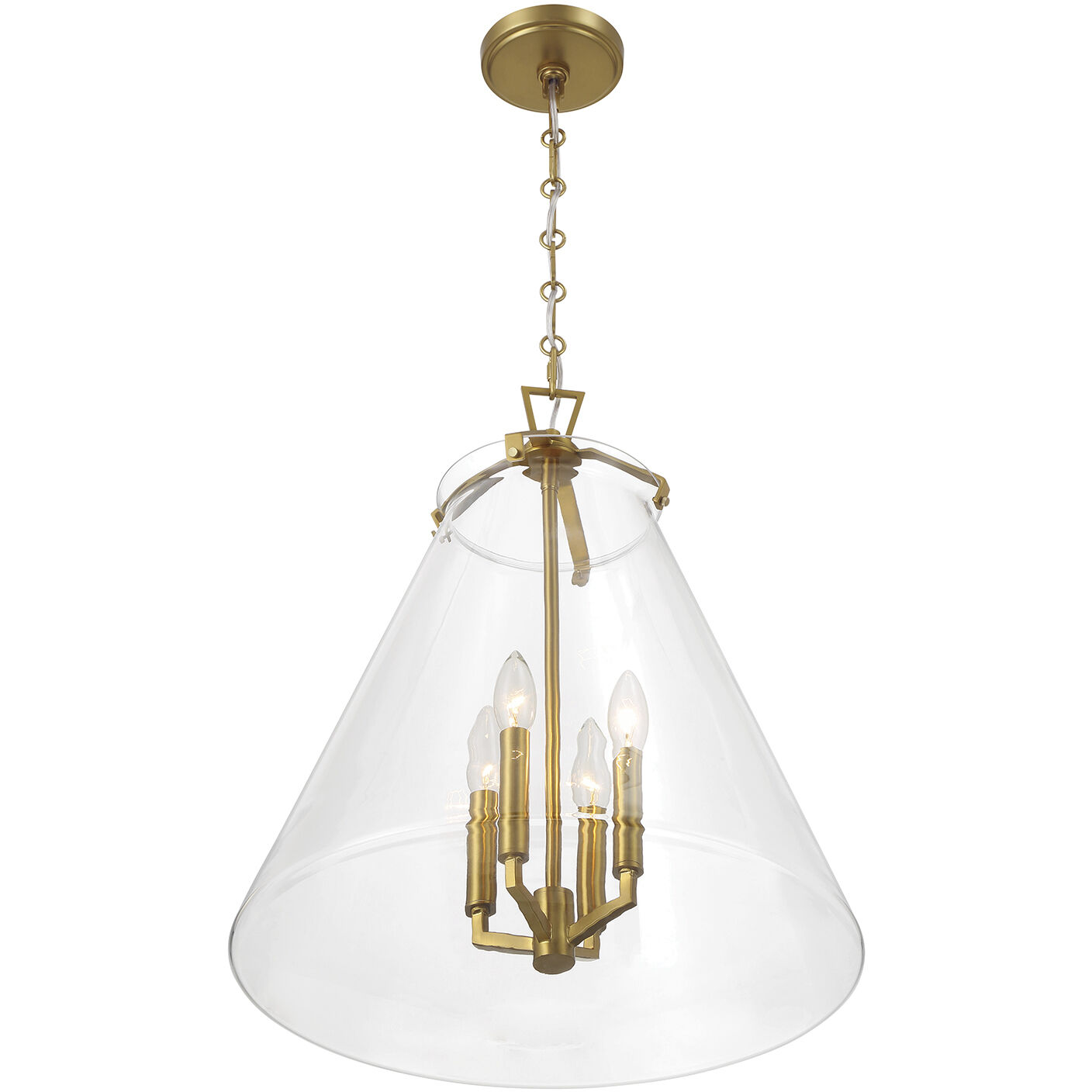 Voss Pendant Ceiling Light in Luxe Gold