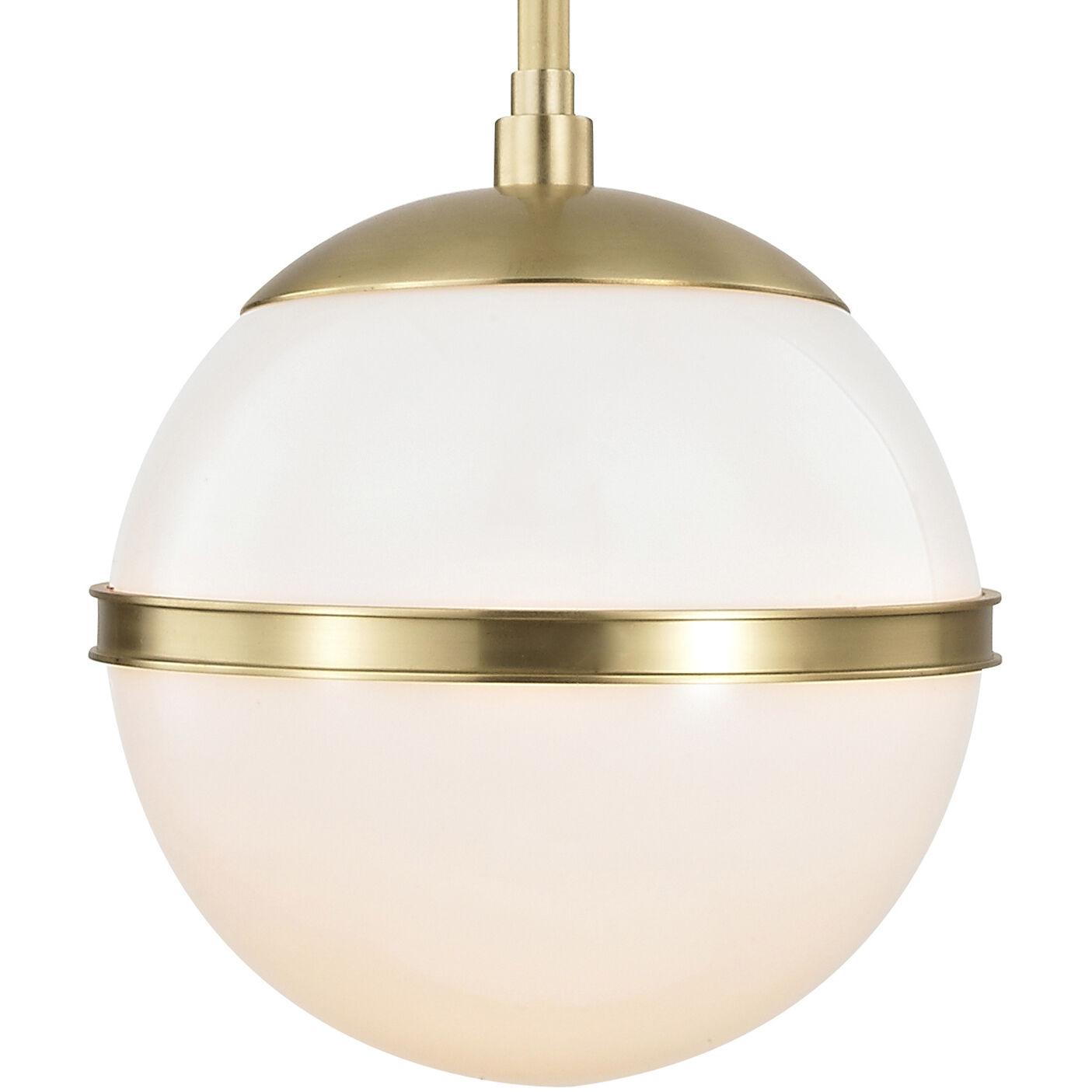 Truax 1 Light 8 inch Aged Brass Mini Pendant Ceiling Light