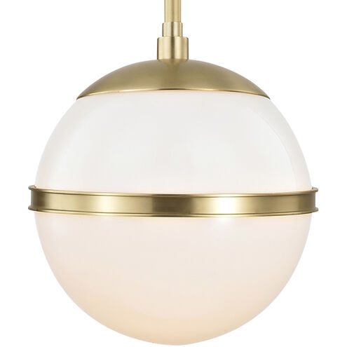 Truax 1 Light 8 inch Aged Brass Mini Pendant Ceiling Light