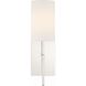 Veronica Sconce Wall Light in Polished Nickel