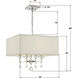 Paxton 4 Light 16 inch Polished Nickel Chandelier Ceiling Light
