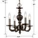 Paris Market 4 Light 13.5 inch Venetian Bronze Mini Chandelier Ceiling Light