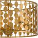 Layla 5 Light 18 inch Antique Gold Chandelier Ceiling Light