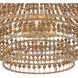 Silas 6 Light 26.75 inch Burnished Silver Chandelier Ceiling Light