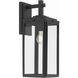 Byron 1 Light 17 inch Matte Black Outdoor Sconce