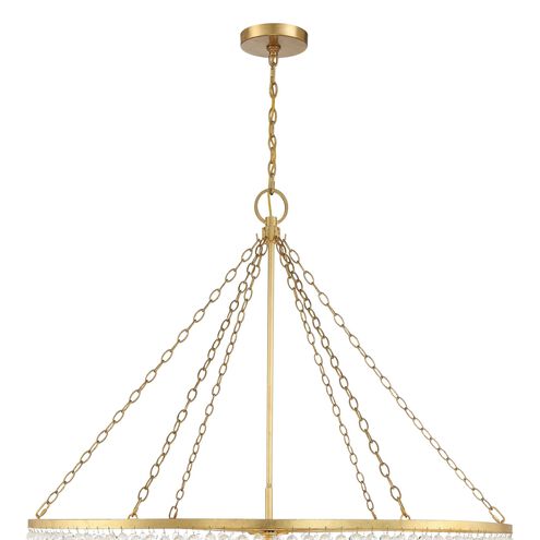 Rylee 15 Light 48.5 inch Antique Gold Chandelier Ceiling Light