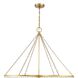 Rylee 15 Light 48.5 inch Antique Gold Chandelier Ceiling Light