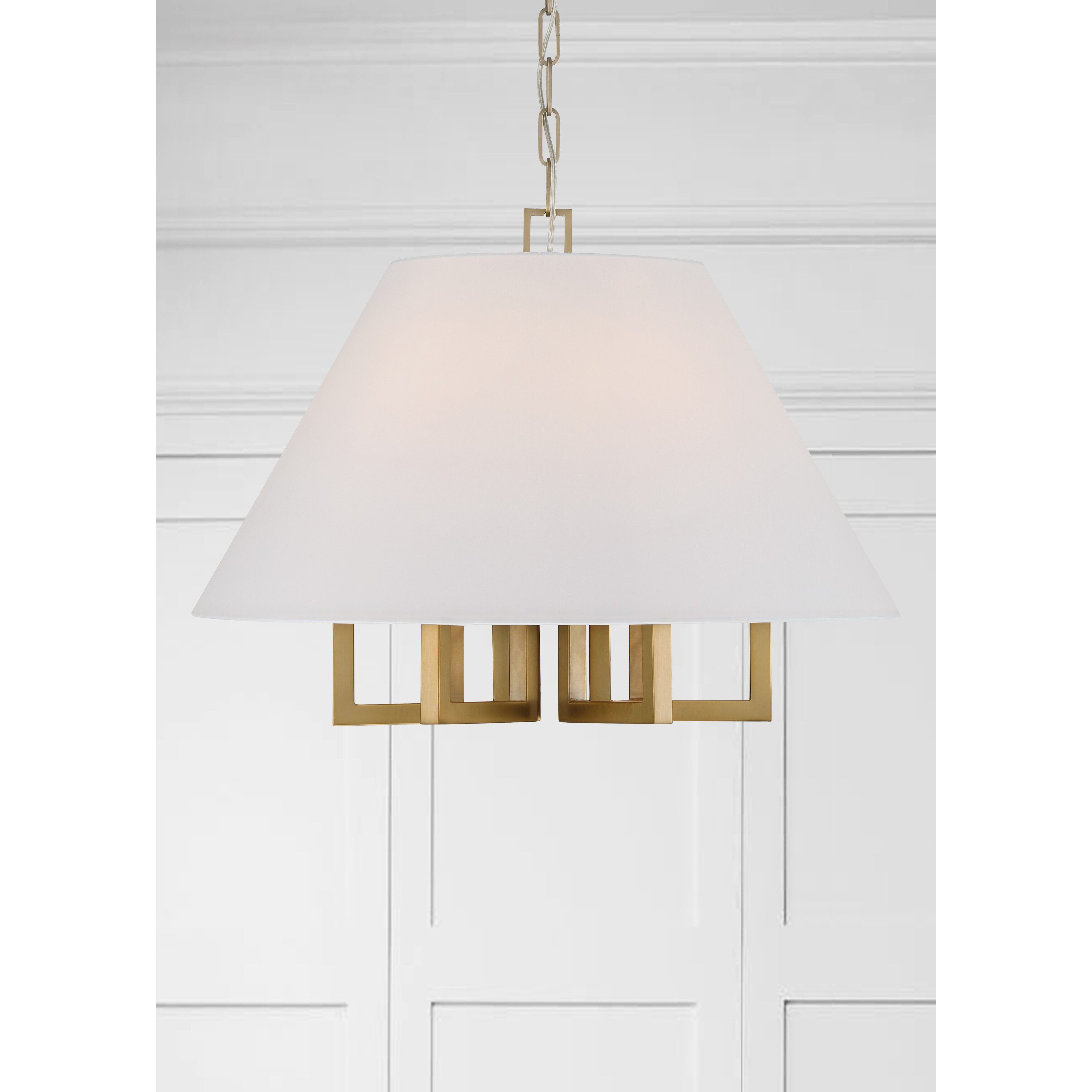 Westwood 6 Light 24 inch Vibrant Gold Chandelier Ceiling Light