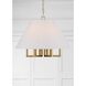 Westwood 6 Light 24 inch Vibrant Gold Chandelier Ceiling Light
