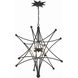 Astro 4 Light 27 inch Black Chandelier Ceiling Light