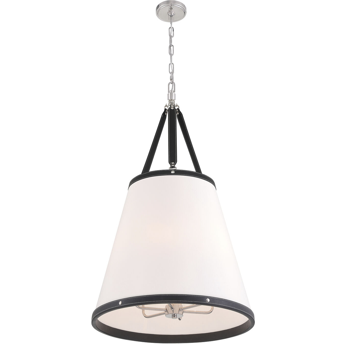 Callahan Pendant Ceiling Light in Polished Nickel