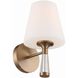 Ramsey Bath Sconce Wall Light in Vibrant Gold