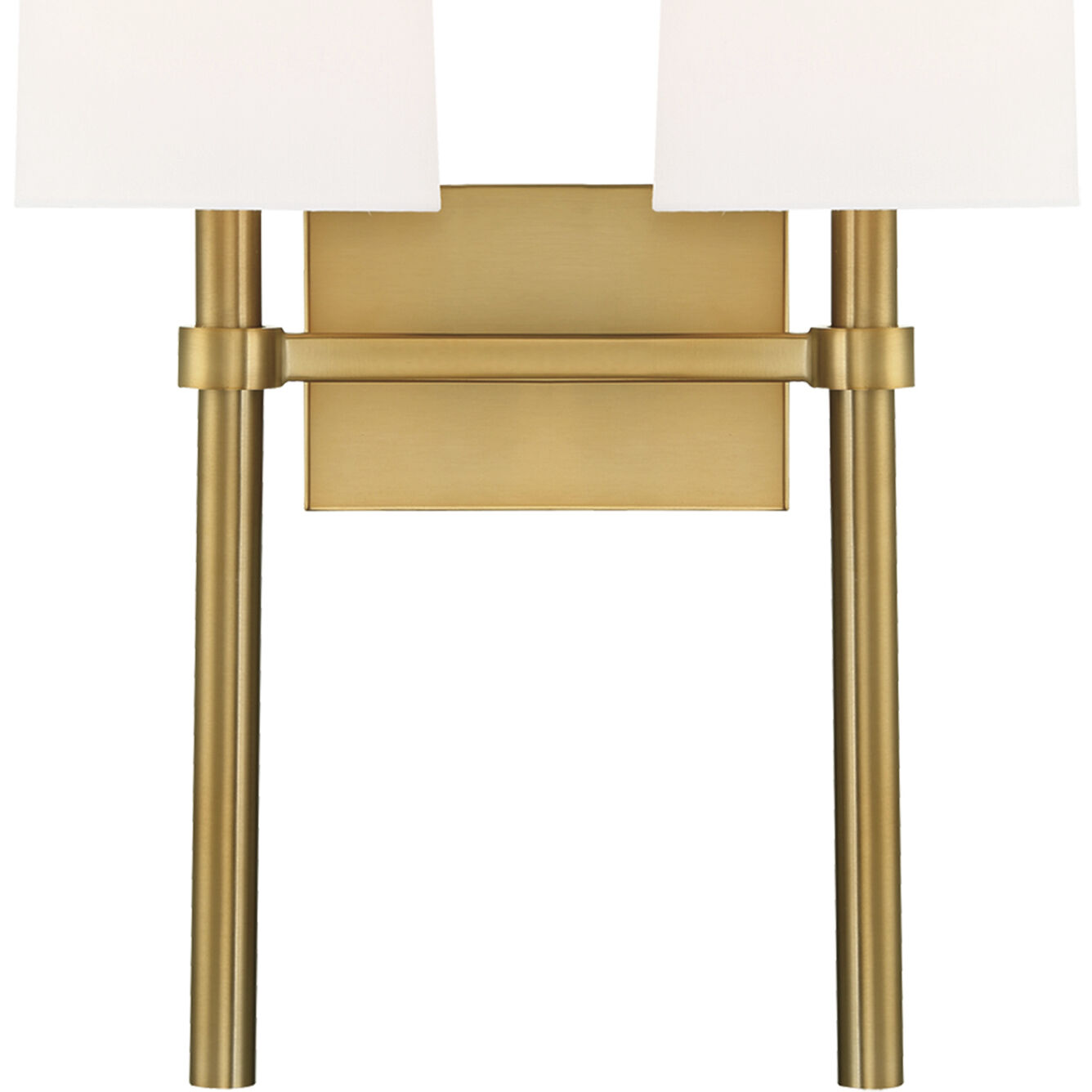 Bromley Bath Wall Light in Vibrant Gold