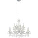Maria Theresa 12 Light 29 inch Polished Chrome Chandelier Ceiling Light in Clear Hand Cut