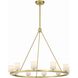 Aragon 10 Light 34.75 inch Soft Brass Chandelier Ceiling Light