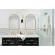 Lena Bath Sconce Wall Light in Black Forged
