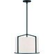 Carlyn 4 Light 16 inch Black Mini Chandelier Ceiling Light