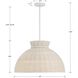 Reese 4 Light 22 inch Matte White Pendant Ceiling Light