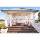 Zanzibar 4 Light 22 inch Soft Gold Semi Flush Ceiling Light