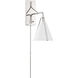 Fulton 18 inch 60.00 watt Polished Nickel Task Sconce Wall Light