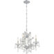 Maria Theresa 4 Light 16.5 inch Polished Chrome Mini Chandelier Ceiling Light in Clear Hand Cut