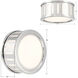 Kendal Bath Wall Light in Polished Nickel