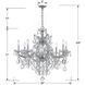 Maria Theresa 9 Light 28 inch Polished Chrome Chandelier Ceiling Light in Clear Spectra