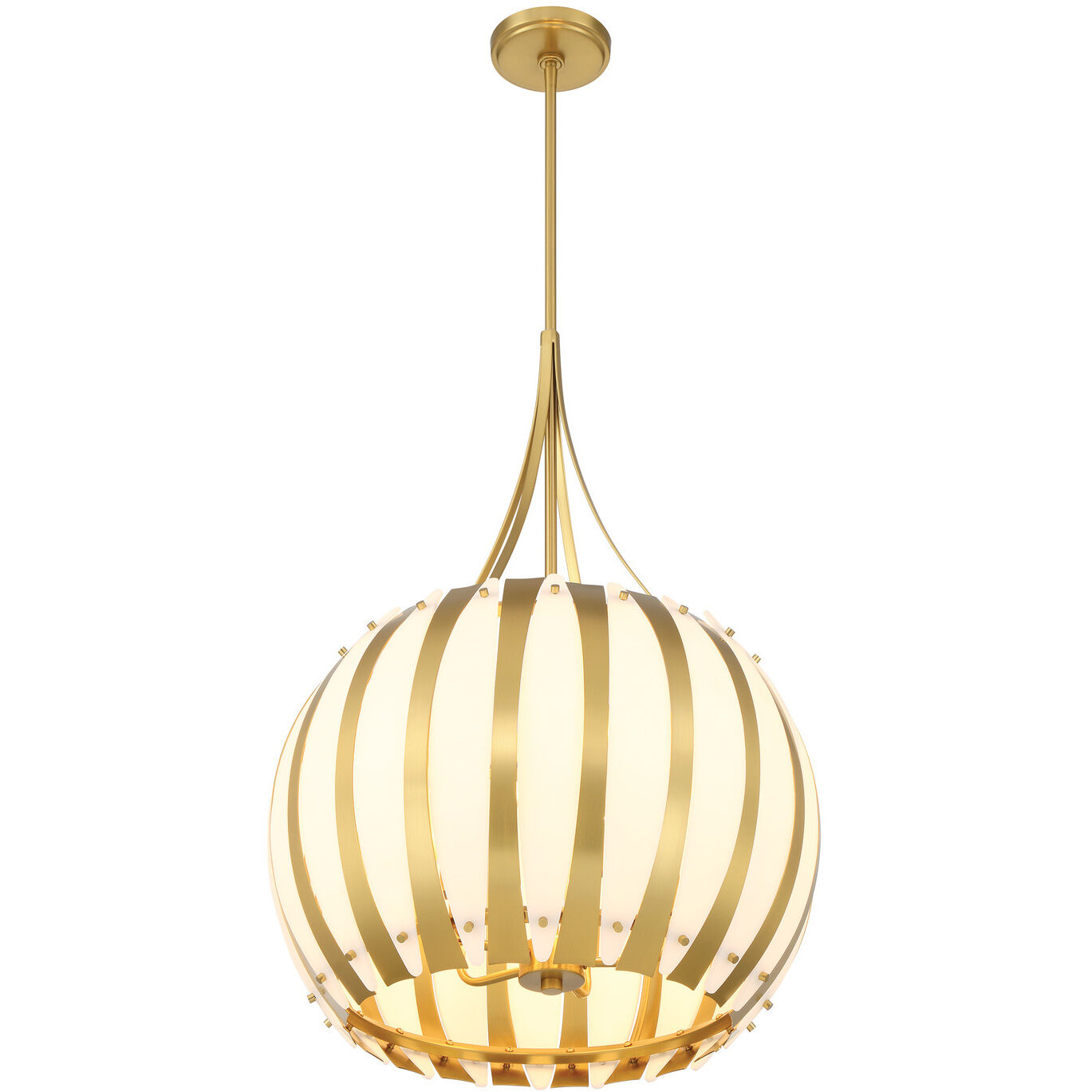 Daria 5 Light 20.5 inch Luxe Gold Chandelier Ceiling Light