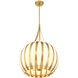 Daria 5 Light 20.5 inch Luxe Gold Chandelier Ceiling Light