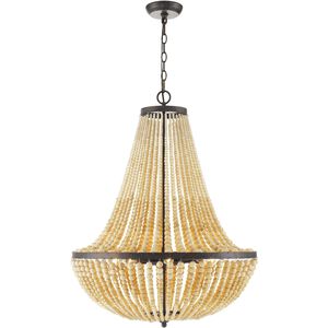 Rylee 8 Light 25 inch Forged Bronze Chandelier Ceiling Light