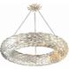 Broche 8 Light 33.50 inch Chandelier