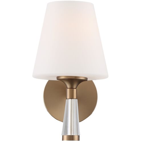 Ramsey 1 Light 6 inch Vibrant Gold Sconce Wall Light