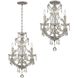 Maria Theresa 4 Light 12 inch Polished Chrome Chandelier Ceiling Light in Clear Hand Cut
