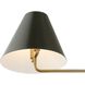 Xavier 4 Light 54 inch Vibrant Gold Linear Chandelier Ceiling Light