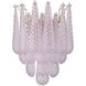 Ollie Bath Wall Light in Sand Glass Blush