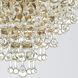Calypso 3 Light 13 inch Vibrant Gold Chandelier Ceiling Light
