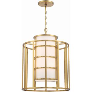 Hulton 6 Light 21 inch Luxe Gold Chandelier Ceiling Light