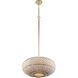 Zanzibar Pendant Ceiling Light in Soft Gold