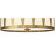 Royston Pendant Ceiling Light in Antique Brass and Black
