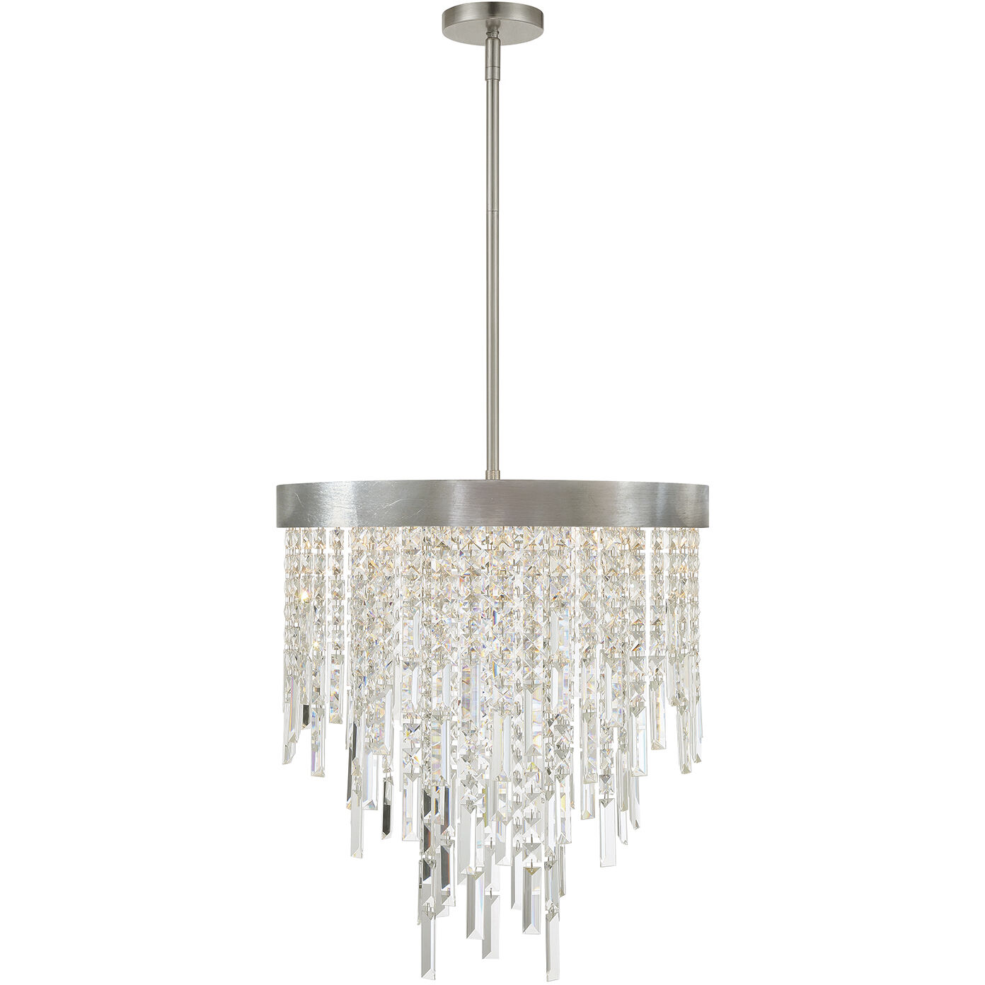 Winfield 5 Light 20 inch Antique Silver Chandelier Ceiling Light