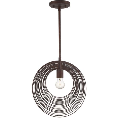 Doral 1 Light 14 inch Forged Bronze Pendant Ceiling Light