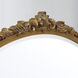 Arden 40 X 31 inch Burnished Brass Mirror