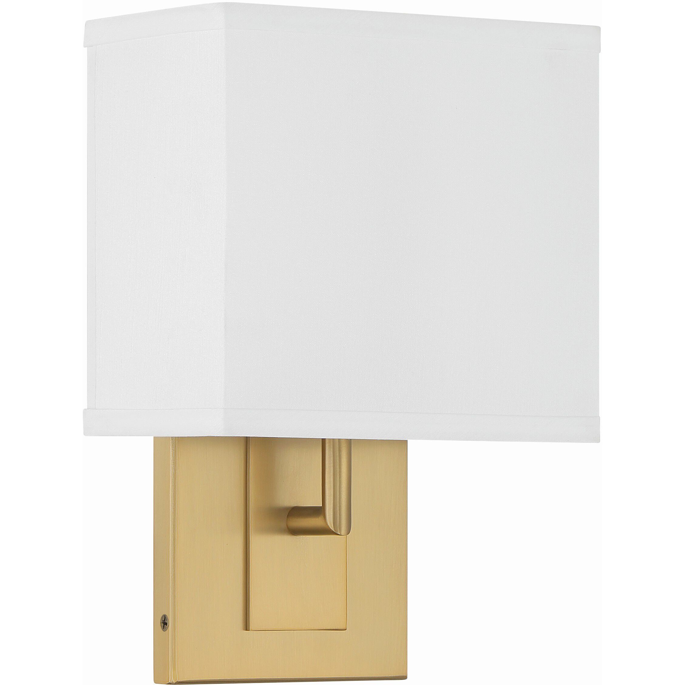 Brent Bath Sconce Wall Light in Vibrant Gold