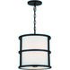 Hulton 3 Light 13.00 inch Mini Chandelier