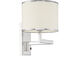 Madison 21.25 inch 60.00 watt Polished Nickel Task Sconce Wall Light