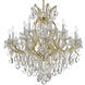 Maria Theresa 19 Light 38 inch Gold Chandelier Ceiling Light in Clear Hand Cut