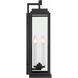 Aspen 4 Light 22.5 inch Matte Black Outdoor Sconce