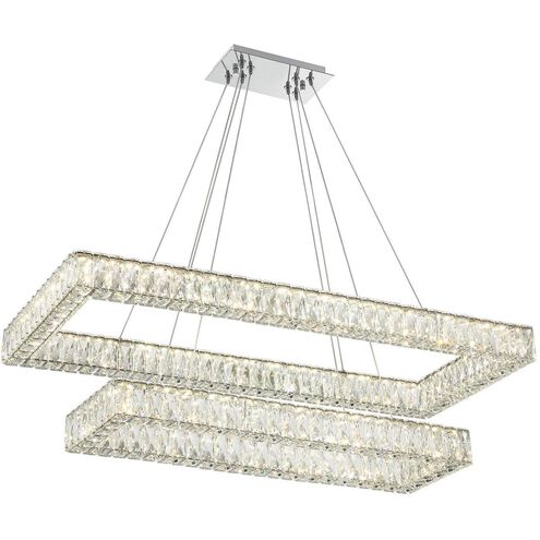 Kinsley 1 Light 41.5 inch Polished Chrome Chandelier Ceiling Light