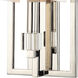Dixon Sconce Wall Light in Polished Nickel